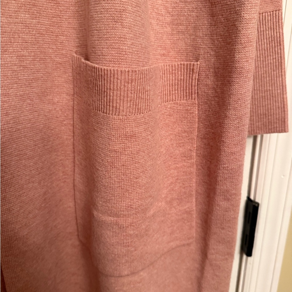 New J.Crew Ella sweater medium cardigan long jacket coat Anthropologie $198.00 - Picture 13 of 13